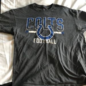 Junk Fold gray Indianapolis Colts t shirt sz L